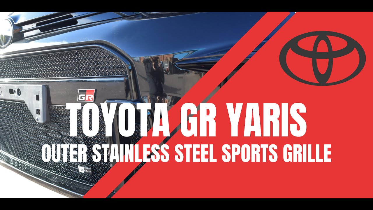 Toyota GR Yaris Outer Grille Set Fitting Video