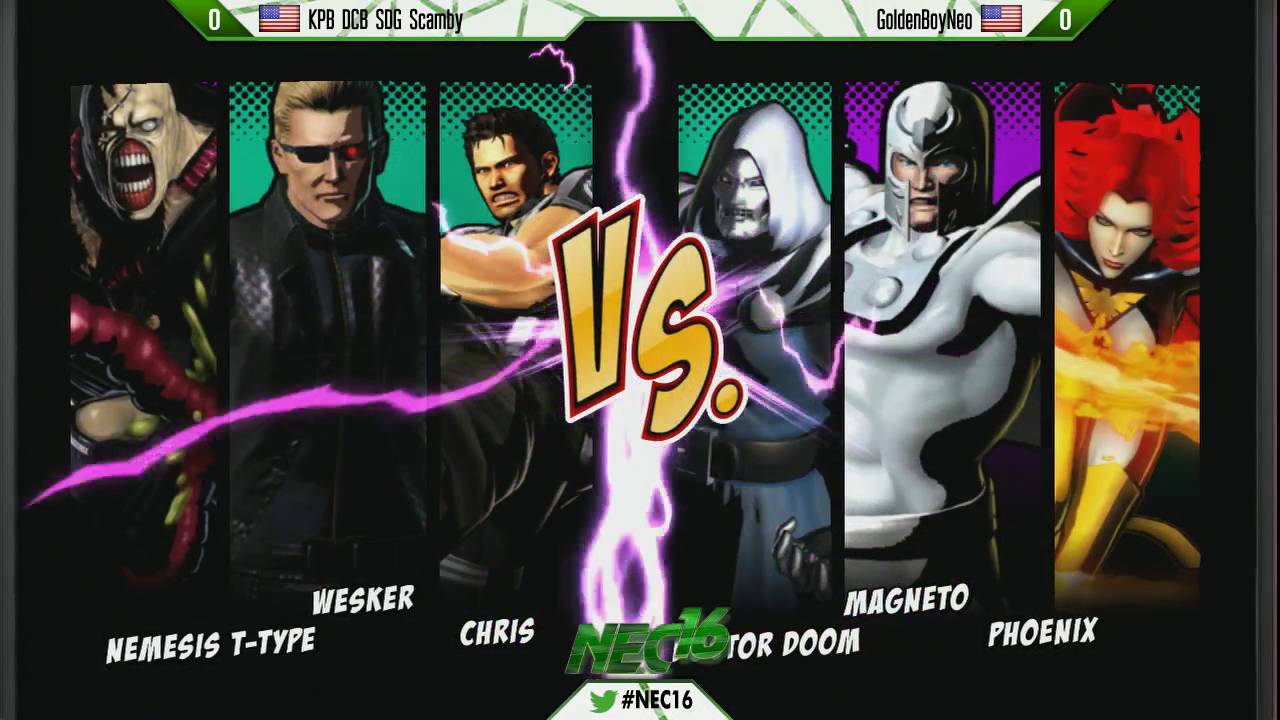 NEC 16 - UMvC3 - Scamby vs GoldenBoyNeo (pools)