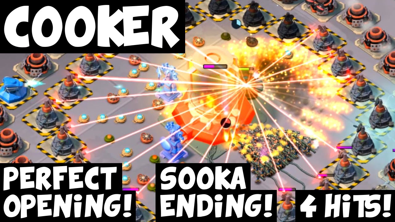 Cooker: 4 Hits! ✦ Perfect Opening, Sooka Ending! ✦ Forlorn Hope ✦ Boom Beach