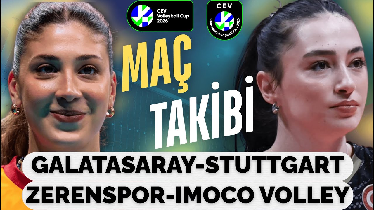 CANLI🔴|CEV ŞAMPİYONLAR LİGİ| ZERENSPOR-IMOCO MAÇ ÖNÜ VE MAÇ TAKİBİ