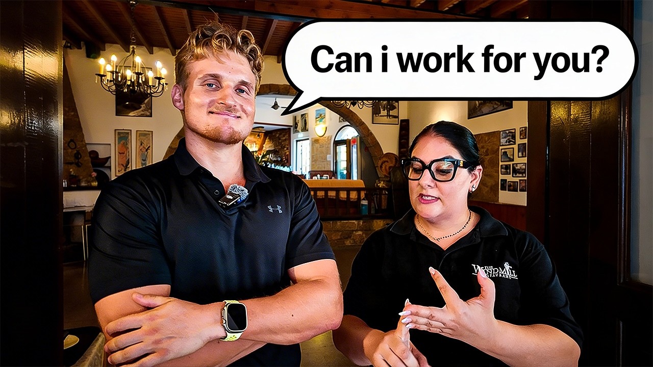 I Randomly Worked in a Local Cyprus Restaurant