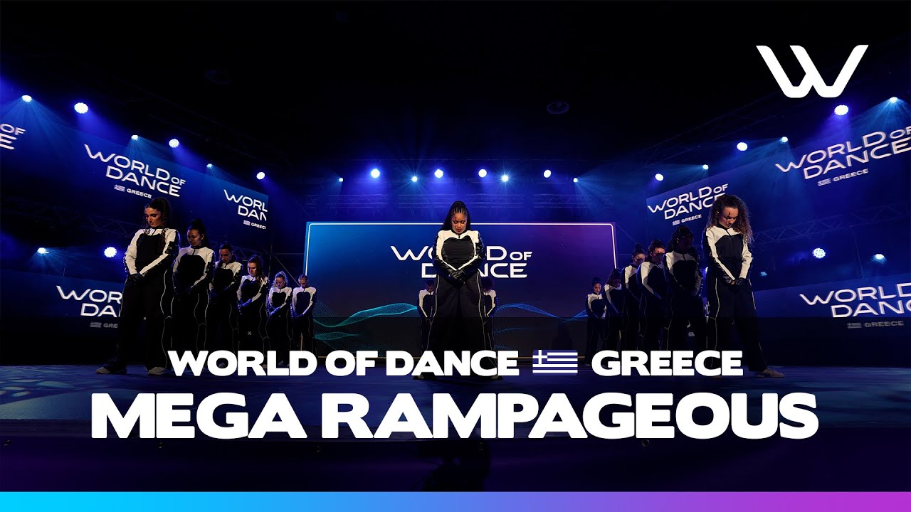 Mega Rampageous | 2nd Place Team Division | World of Dance Greece 2025 | #wodgreece25