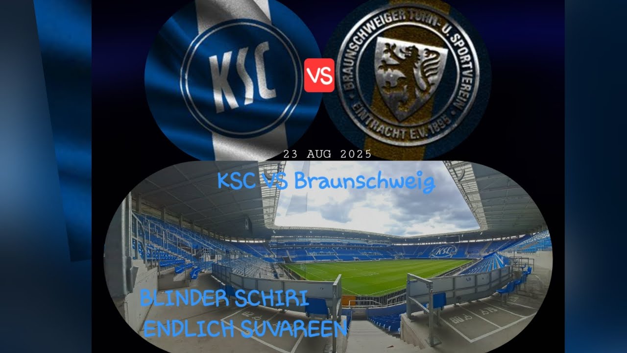 KARLSRUHE🆚️BRAUNSCHWEIG HZ 2 DEM SCHIRI FALLEN DIE REGELN EIN 🤓