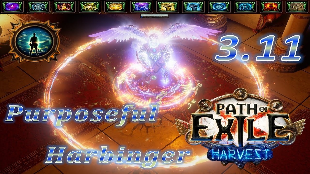 Path of Exile [3.11] - Purposeful Harbinger Build (Massive Damage) - PoE Harvest