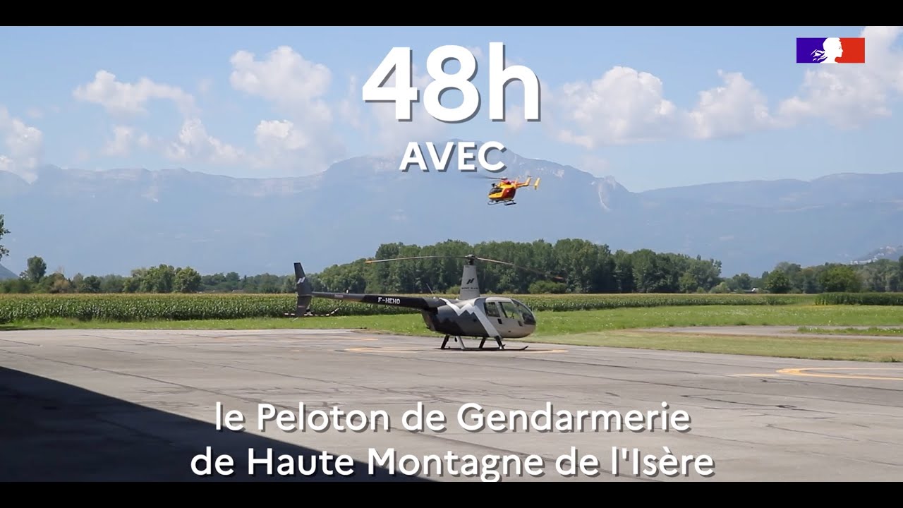 48h en immersion avec le #PGHM de l'Isère