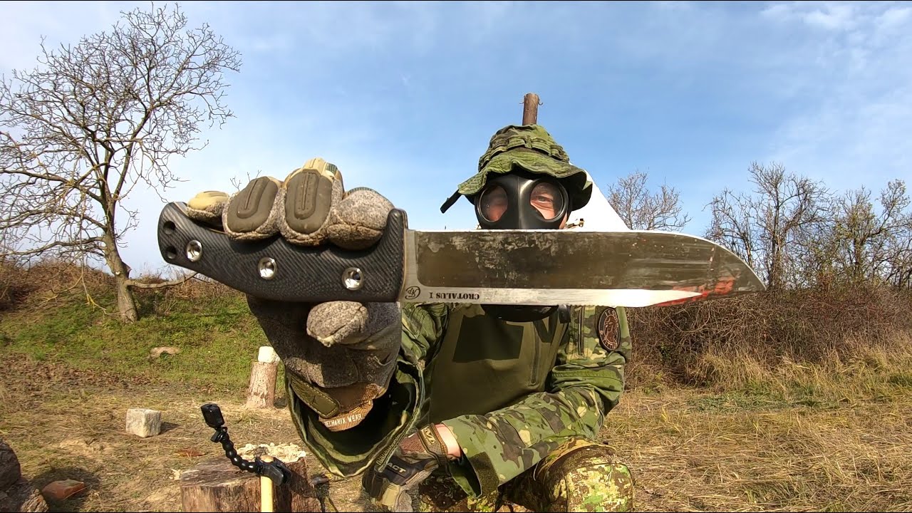 JARS CROTALUS - KNIFE DESTRUCTION TEST - UNTIL IT BREAKS - STEEL: N690 