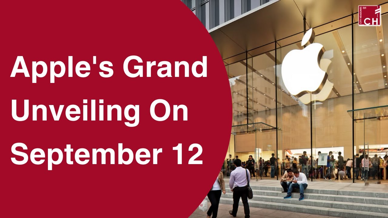 Apple's Grand Unveiling On September 12 #cityheadlines #news #apple #iphone #trending #launch
