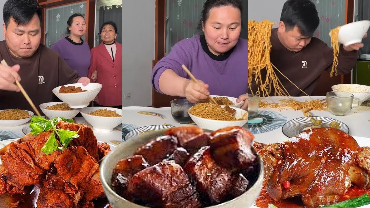 抠门老公藏肉想独吞？我抢先吃光光，他傻眼了！【阿勇夫妇】