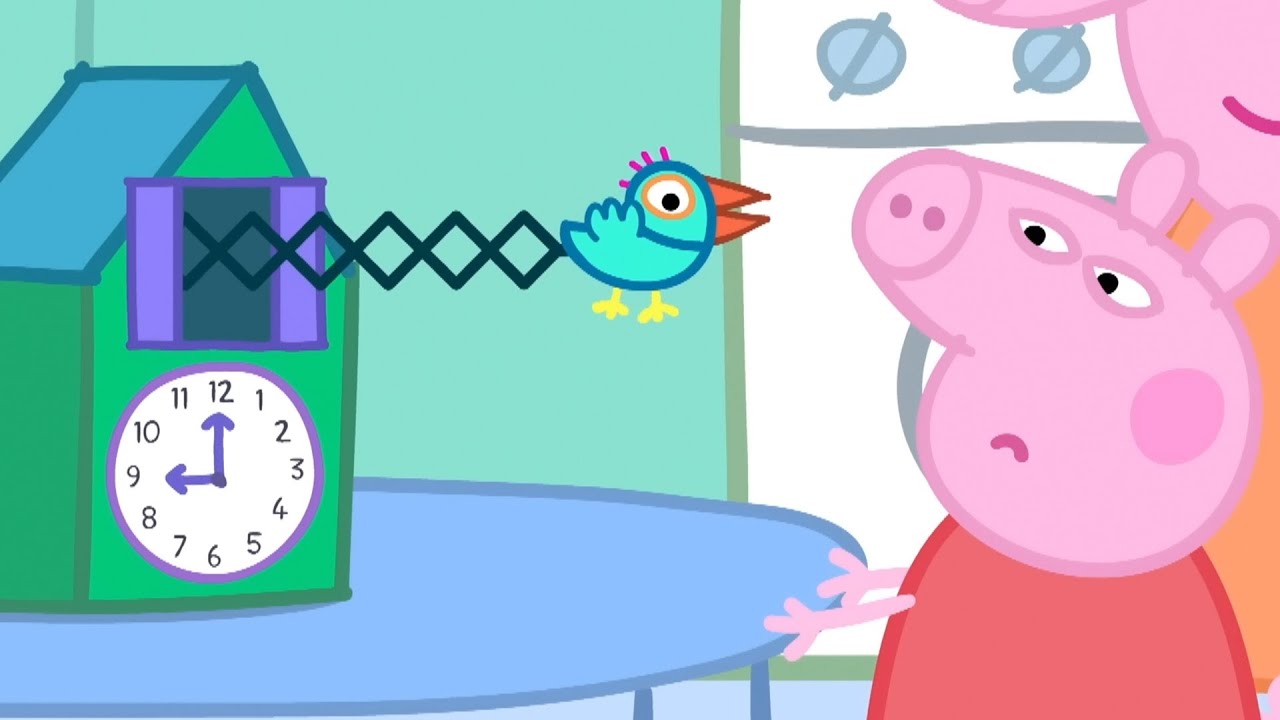 Peppa Malac | Az óra | Rajzfilmek gyerekeknek