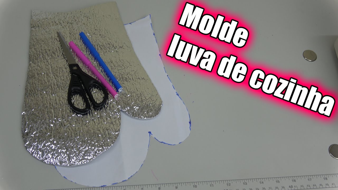 Luva de cozinha - Molde
