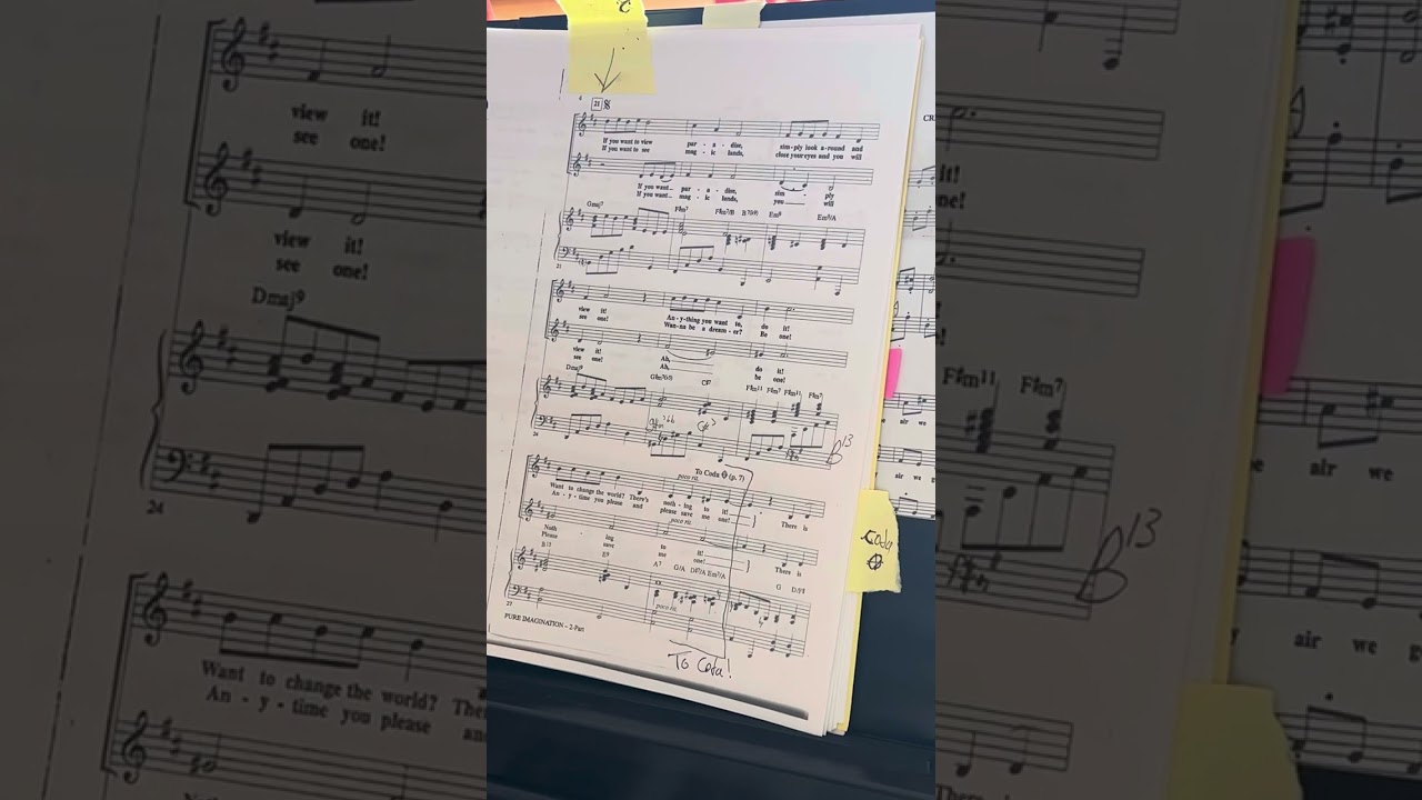 Pure Imagination by Audrey Snyder - Piano DM