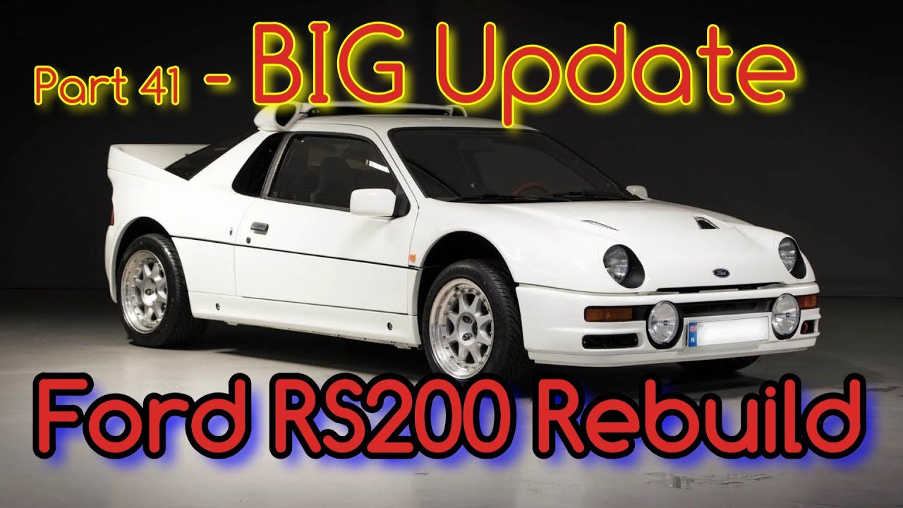 Реставрация раллийного автомобиля Ford RS200 — большое обновление. Часть 41