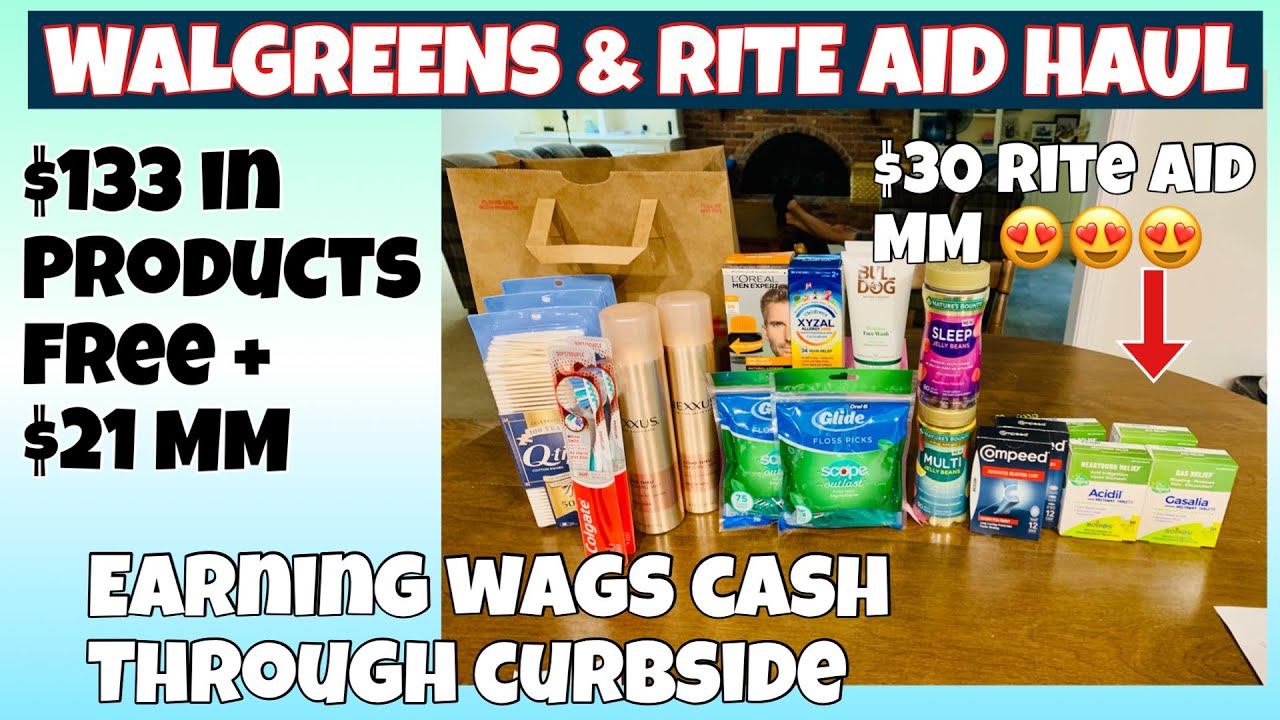WALGREENS & RITE AID HAUL/ HUGE $30 MM at rite aid 😍😍/ Drugstore couponing is the best ❤️