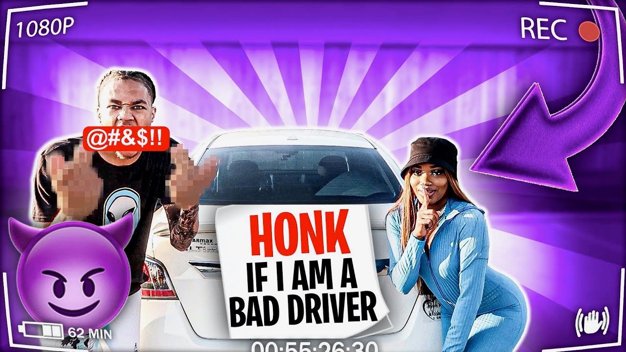 HONK PRANK ON BOYFRIEND *I Never Seen Him This Mad*