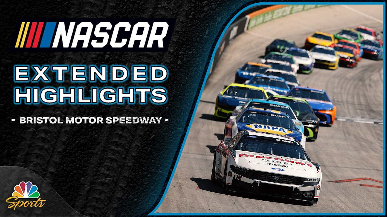 NASCAR Cup Series 2026: Bristol Motor Speedway | EXTENDED HIGHLIGHTS | Motorsports on NBC