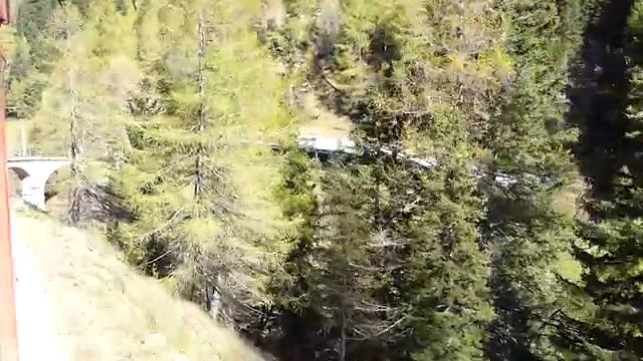 Bernina Railway: Alp Gr&uuml;m - Cavaglia full length.