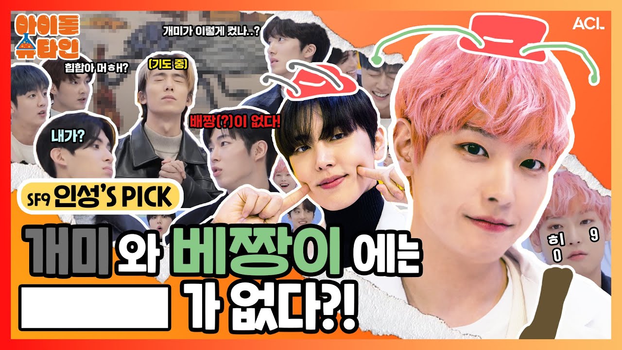 [ENG/JPN] 개미와 베짱이 원작에는 [___]가 없다?! 🧐 🐜 | SF9 2-2편 | [아이돌슈타인🔬]