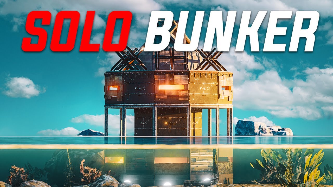 J'AI CONSTRUIS UN BUNKER AU MILIEU DE L'OCEAN EN SOLO ! Rust