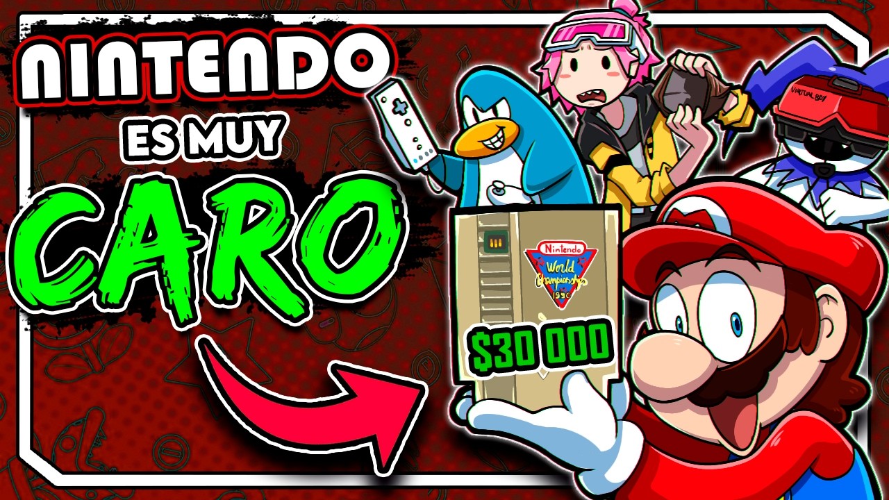 los JUEGOS mas CAROS de cada NINTENDO 🤑