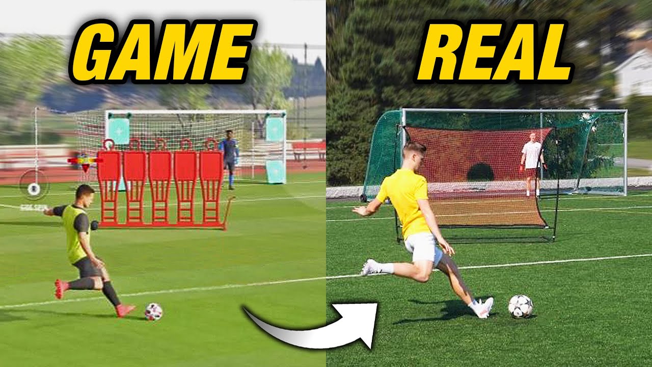 RECREATING INSANE FREE KICKS WE SCORE IN FIFA 21 NEXT GEN