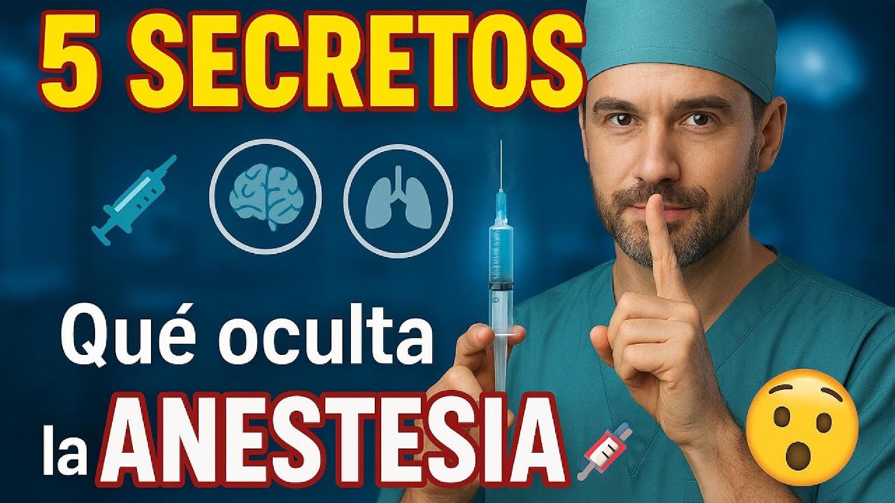 5 Cosas que pasan durante la ANESTESIA GENERAL