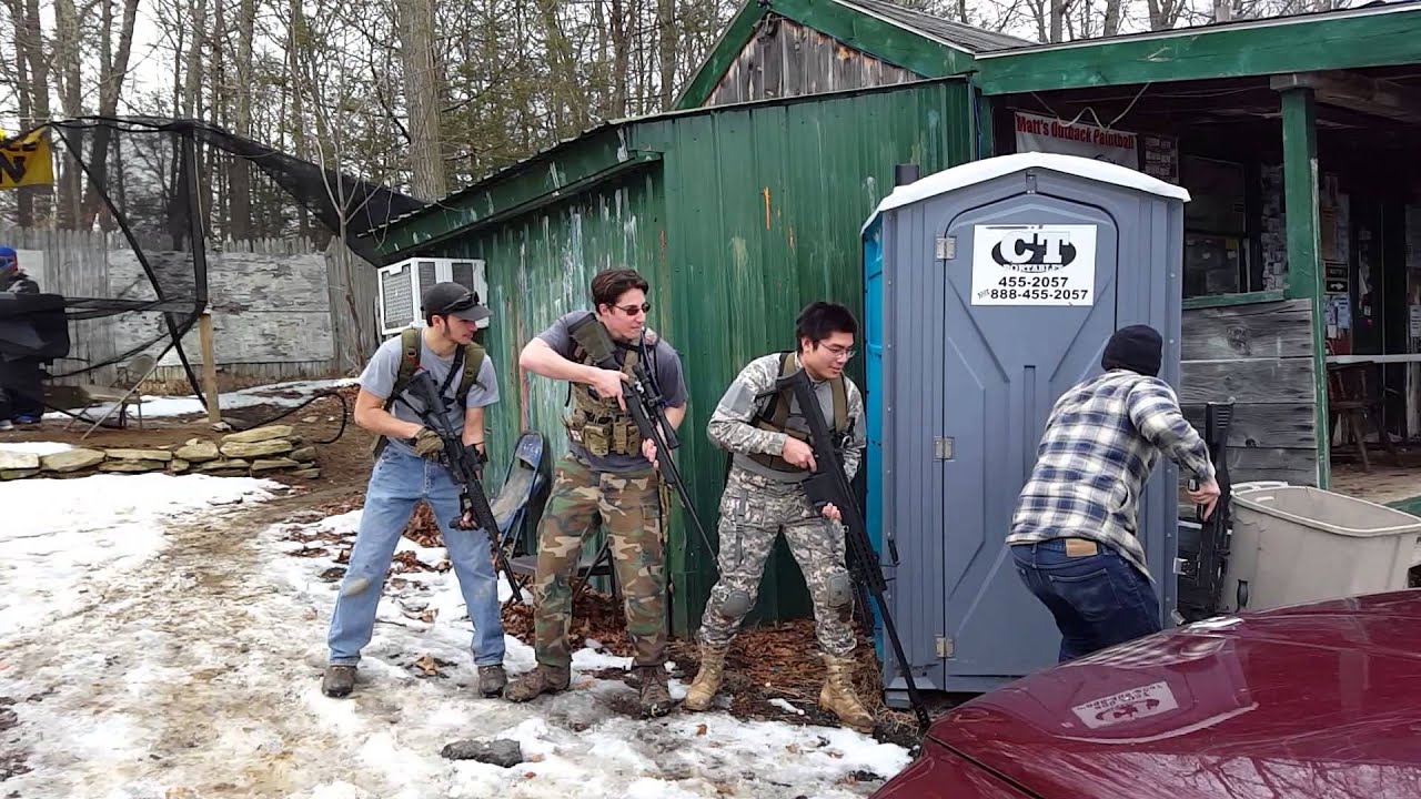 Porta Potty Breach