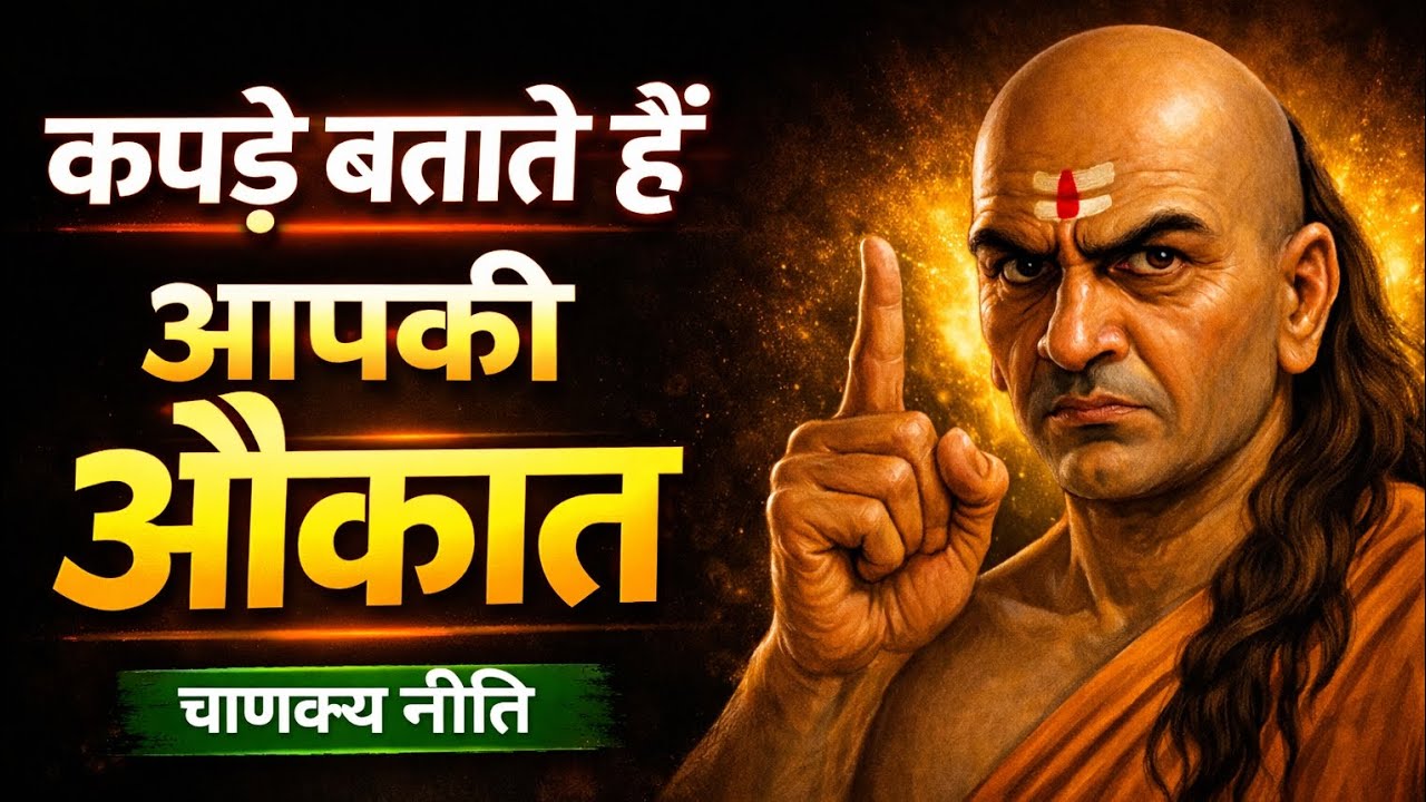 👉 चाणक्य नीति: कपड़े तय करते हैं आपका व्यक्तित्व | अच्छे कपड़े पहनने के 3 नियम