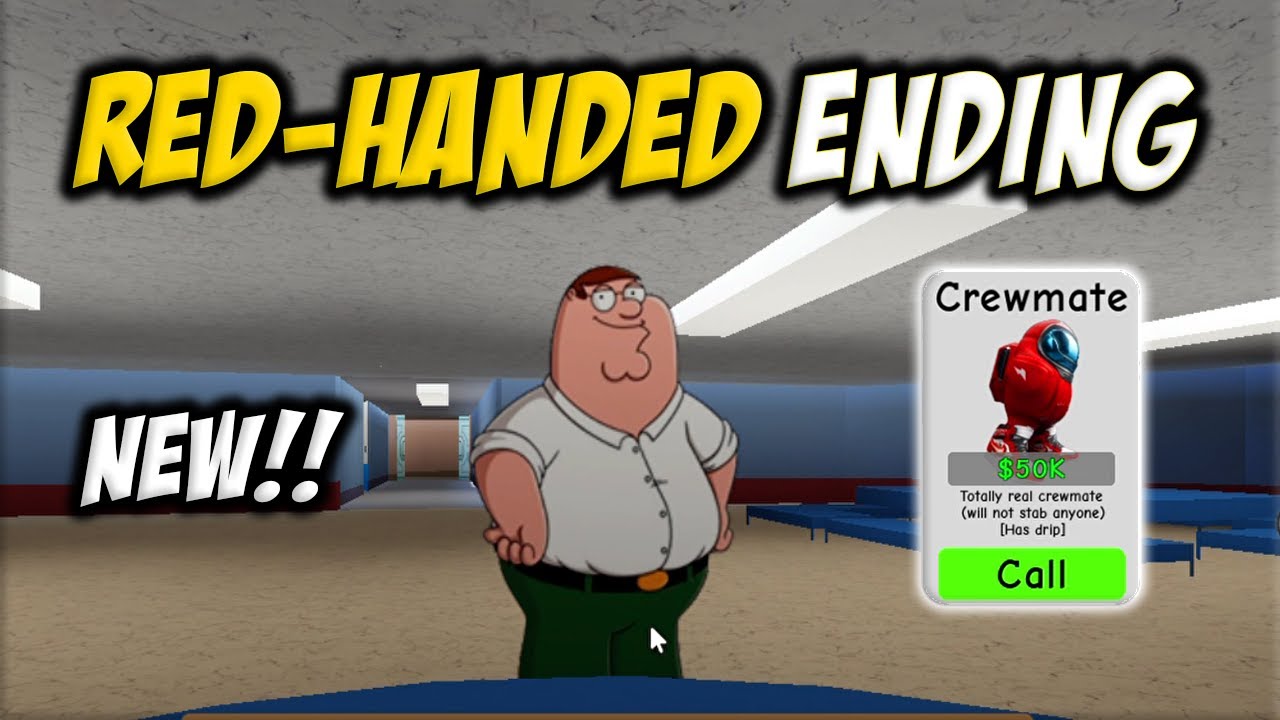 how to get RED-HANDED ENDING IN RAISE A PETER | ROBLOX