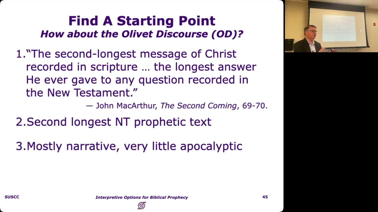 Session 3 A Starting Point, A Prophecy, and Two Questions
