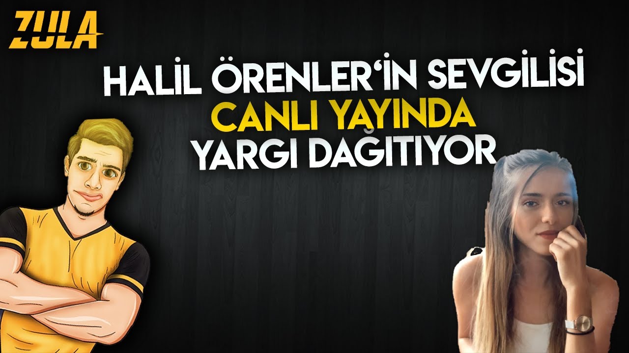Zula - Halil &Ouml;renler'in Sevgilisi Canlı Yayında Zula Oynuyor (Harika Vuruşlar)