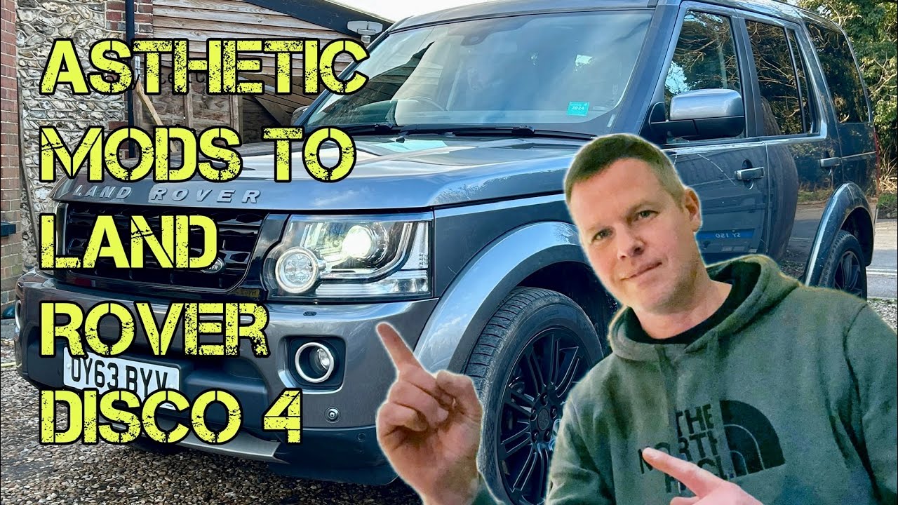 Land Rover Discovery 4 fitting side steps and front wing air vents