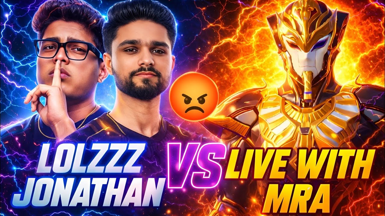 🔥 LOLZZZ & Jonathan vs LIVEWITHMRA Full Match | Intense Squad Fight | BGMI Gameplay Highlights