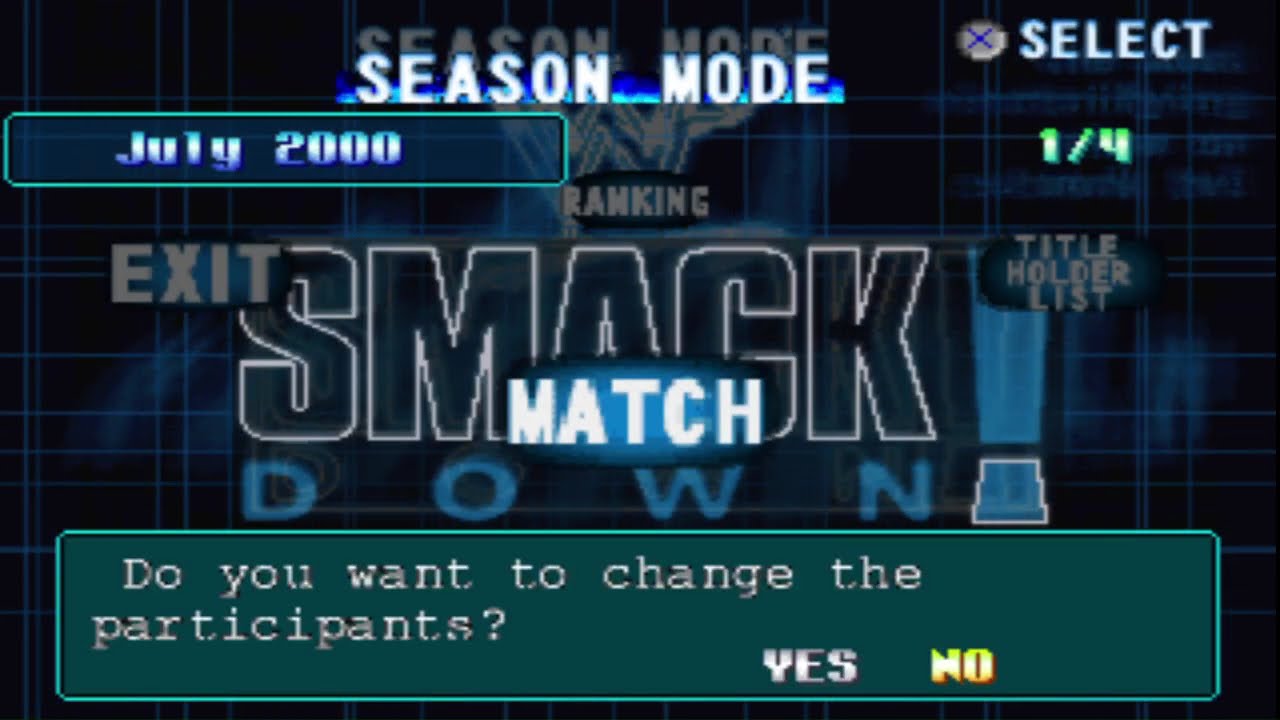WWF SmackDown! (PS1) - Overpowered Season Mode Longplay