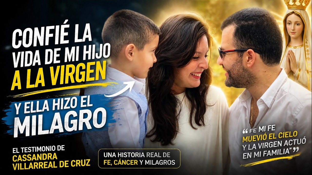 Testimonio de impacto 📌 Enferma de cáncer confió a la Virgen la vida de su hijo