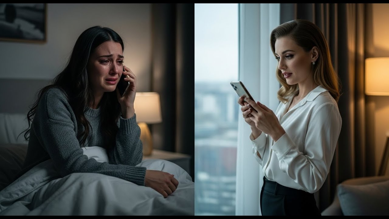 Sola en Navidad, lloró al desahogarse con su amiga... pero marcó mal y su jefa le dijo: 