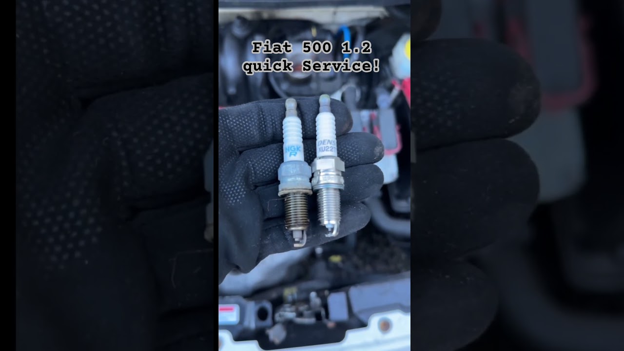 How to service a Fiat 500 1.2 Petrol quickly! #howto #service #fiat #fiat500 #automobile #mechanic
