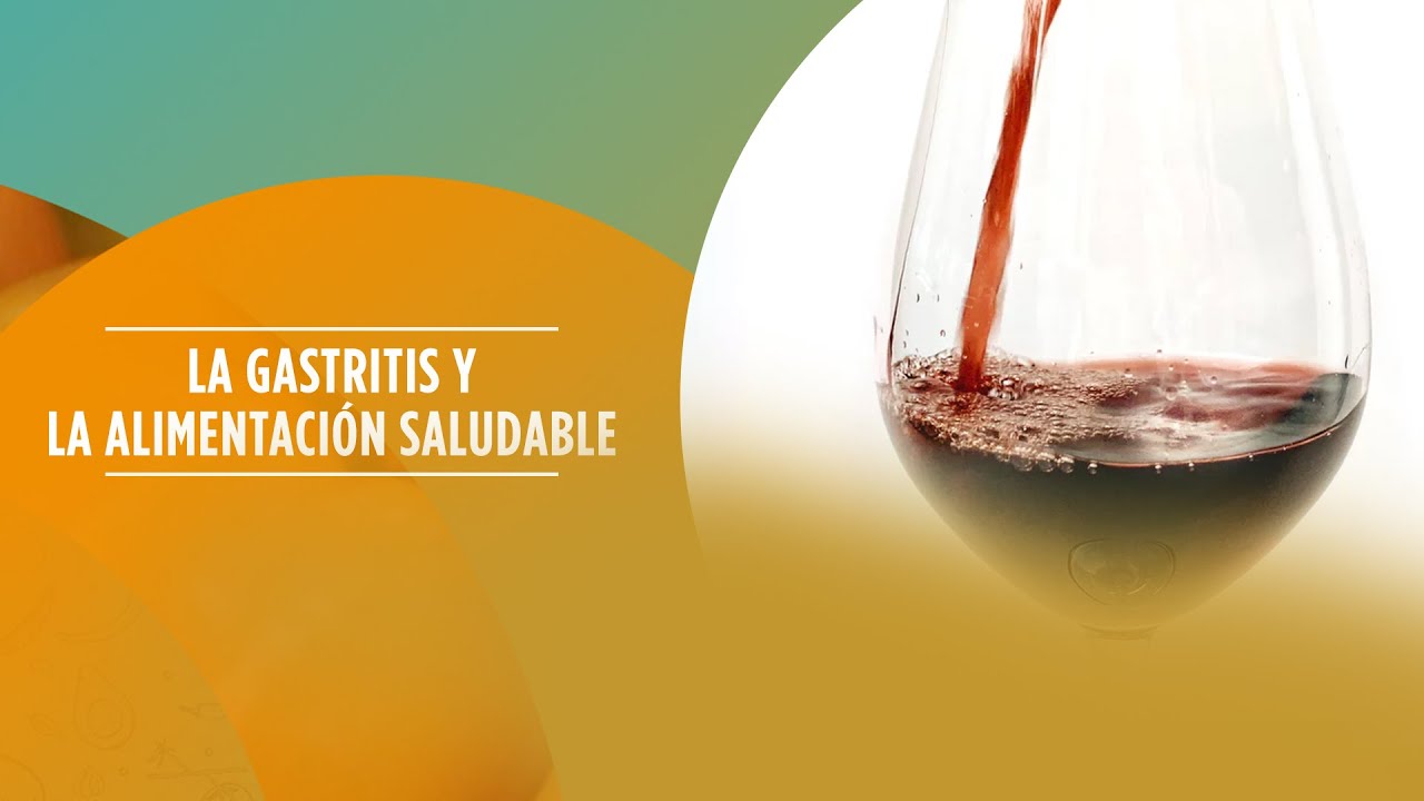 La gastritis y la alimentación saludable