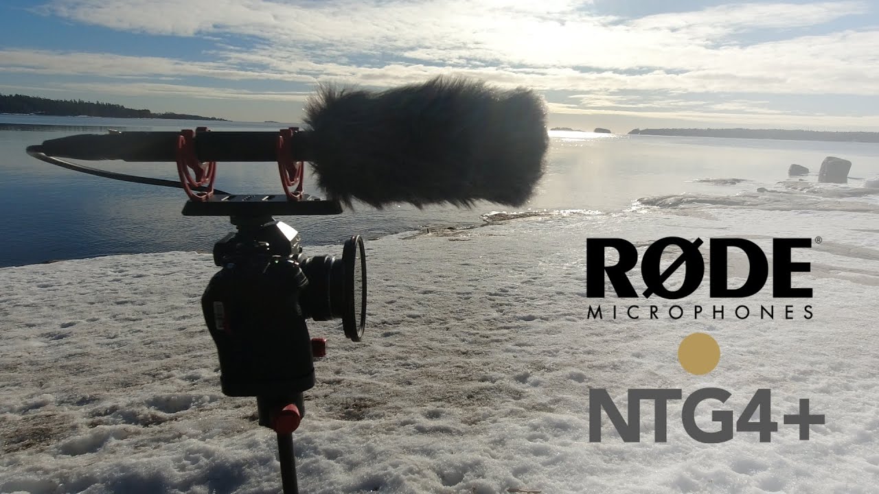 Rode NTG4+:  overkill vlogging microphone