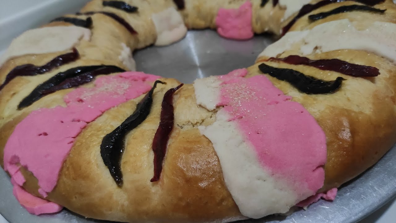 Rosca de reyes  fácil, Sin amasar !!