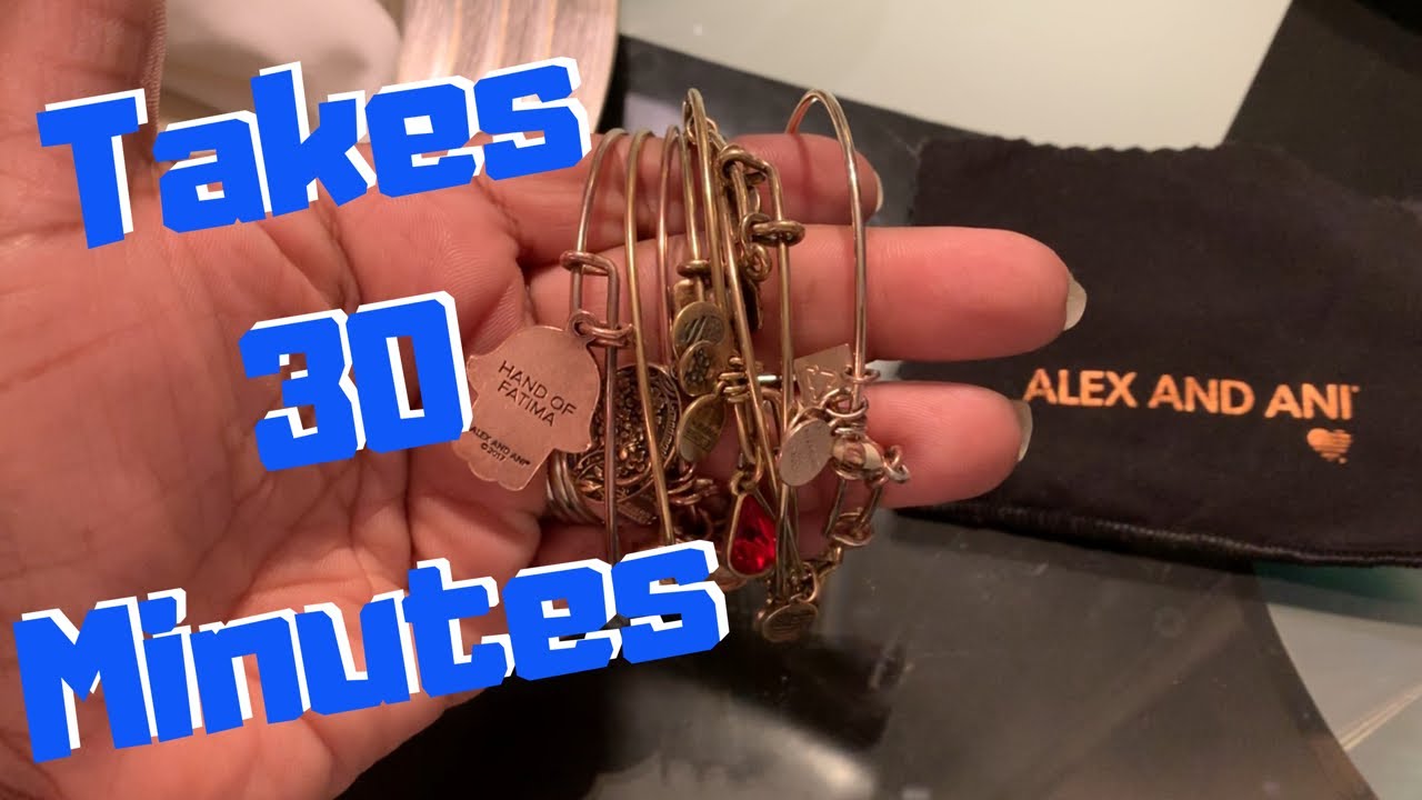 Лайфхак| Как я чищу браслеты Alex and Ani.