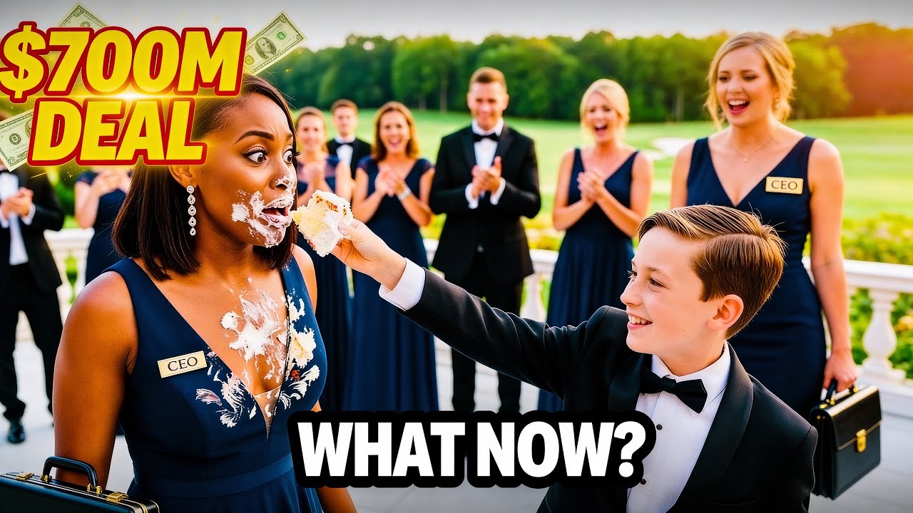 Rich Boy Throws Cake At Black CEO, His Parents Laugh — Until She Cancels Their $700M Deal