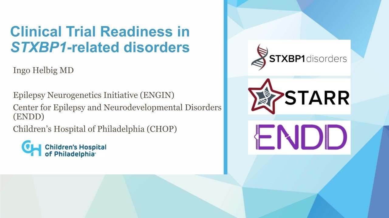 Clinical Trial Readiness in STXBP1-related disorders
