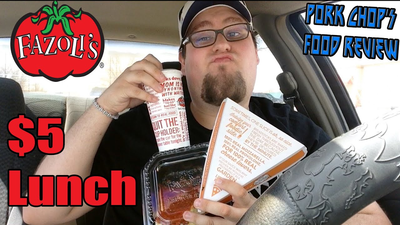 Pork Chop's Food Review: Fazoli's $5 Lunch