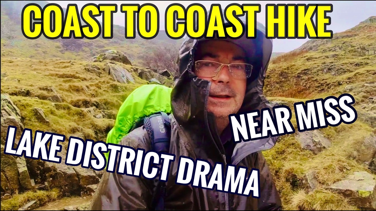 Wainwright's Coast to Coast Full Adventure - Bad Weather, Near Miss Accident & Stunning Scenery
