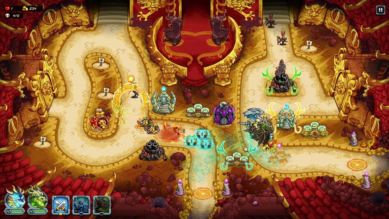 174 Kingdom Rush 5 Alliance The Demon King Stronghold  Heroic Challenge