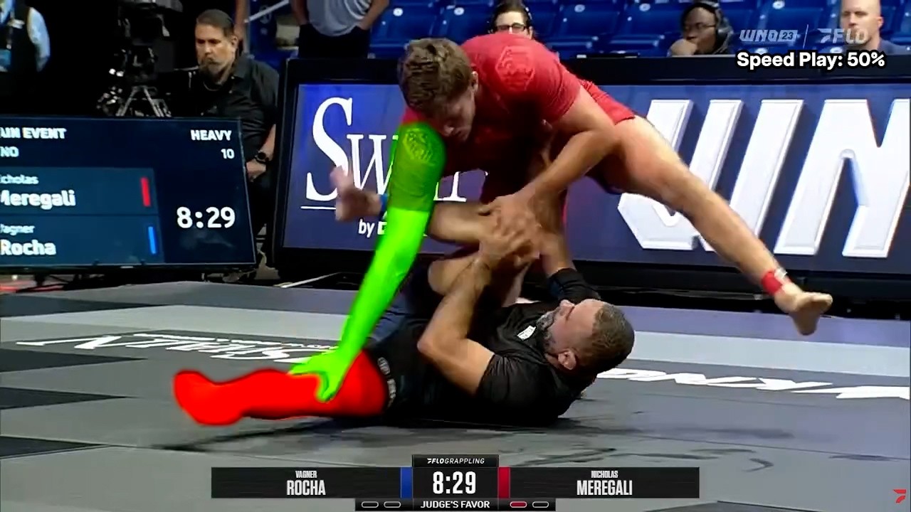 Nicholas Meregali Doesn't Give Up a Single Position Against Vagner Rocha - WNO 23