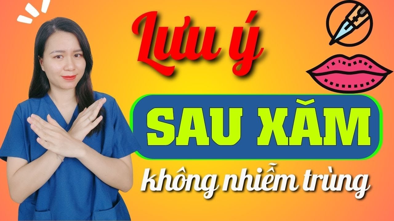 Chăm sóc da sau xăm môi thế nào tránh nhiễm trùng, lên màu đẹp?| Nguyễn Mai Hương