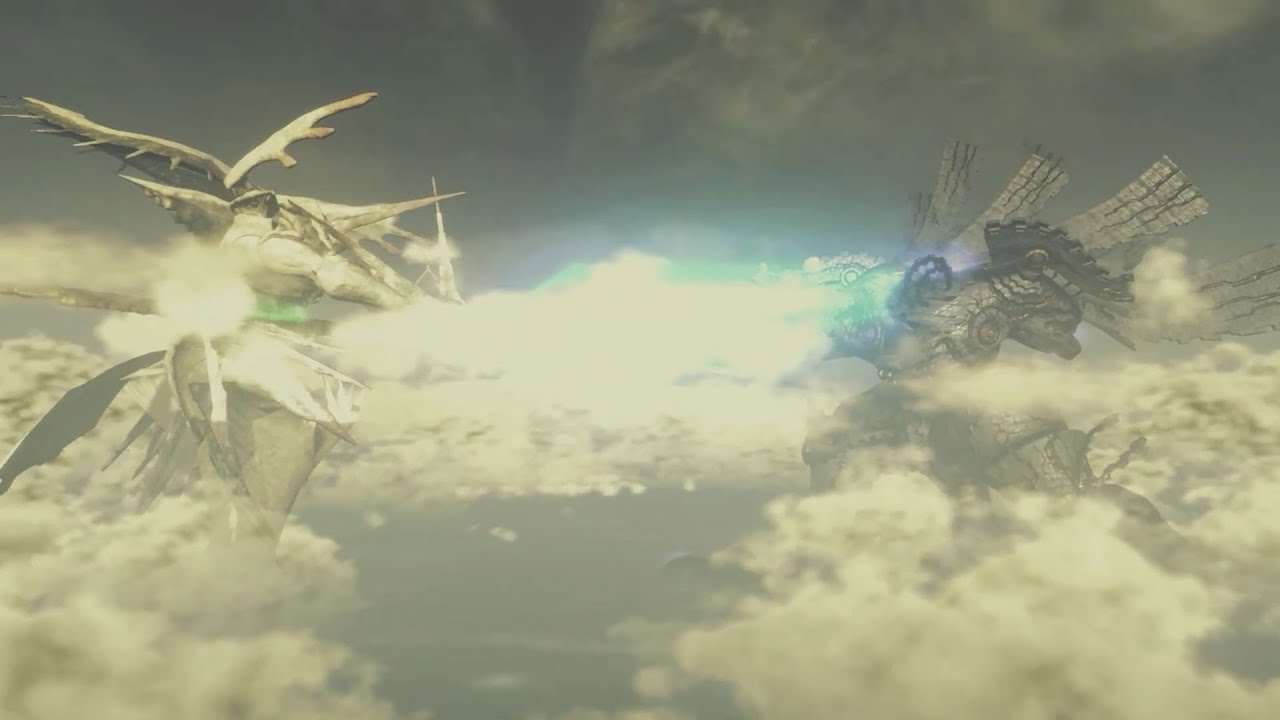Xenoblade Chronicles: Definitive Edition Opening Cutscene - Bionis vs. Mechonis (JP)