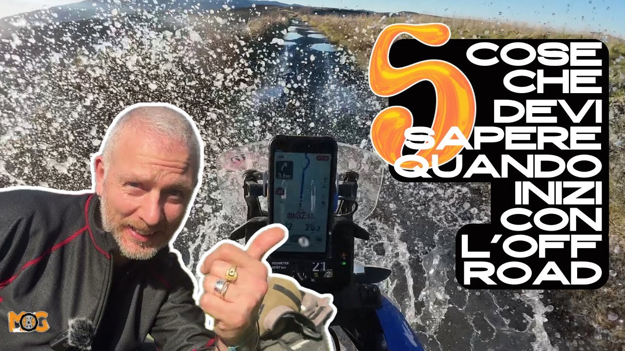 5 cose che avrei voluto sapere PRIMA di INIZIARE con il FUORISTRADA - maxienduro off road