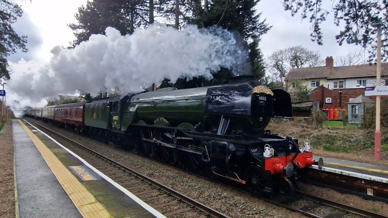 Flying Scotsman at Danzey 21 February 2026